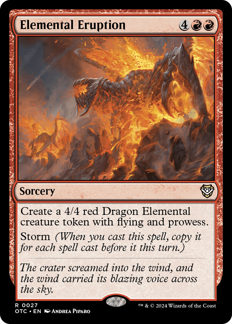 Elemental Eruption (OTC-027) -