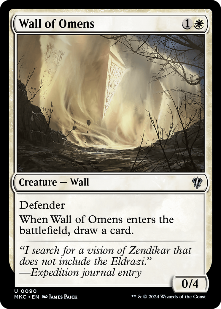 Wall of Omens (MKC-090) -