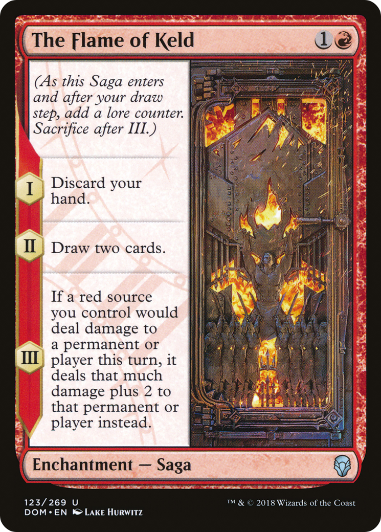 The Flame of Keld (DOM-123) -  Foil