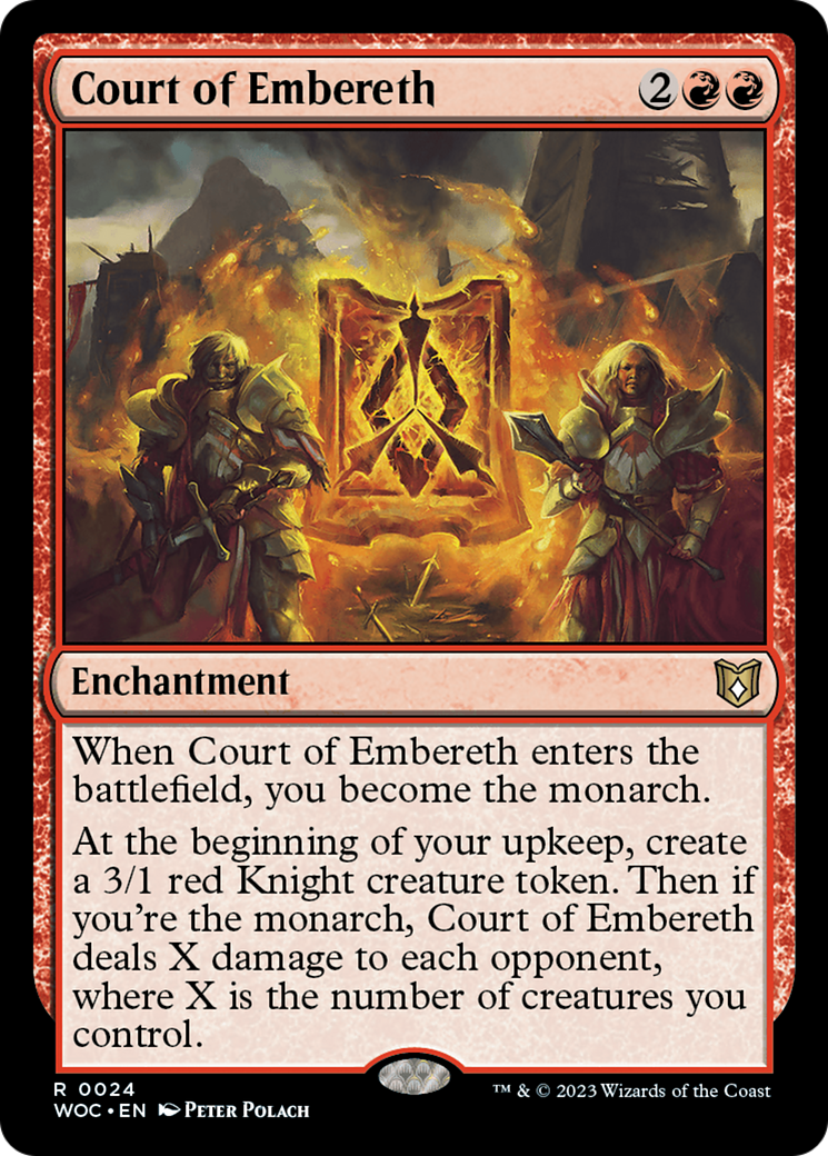 Court of Embereth (WOC-024) -  Foil