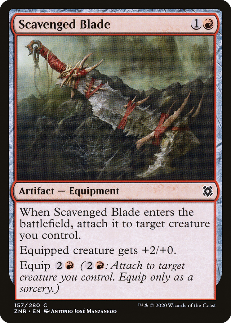 Scavenged Blade (ZNR-157) -  Foil