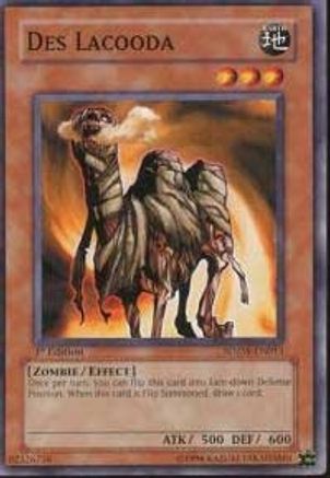 Des Lacooda (SDZW-EN013) - Structure Deck: Zombie World 1st Edition