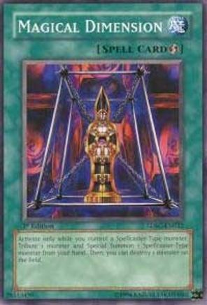 Magical Dimension (SDSC-EN032) - Structure Deck: Spellcaster's Command 1st Edition