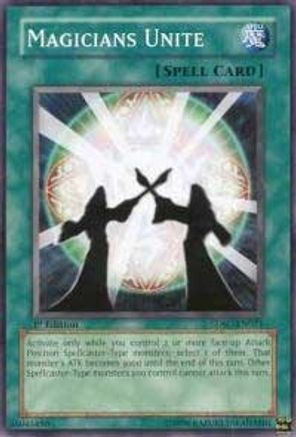 Magicians Unite (SDSC-EN021) - Structure Deck: Spellcaster's Command Unlimited