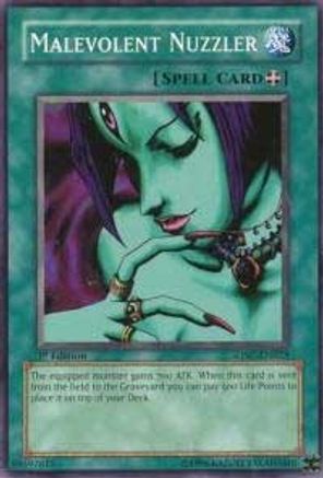 Malevolent Nuzzler (SDSC-EN023) - Structure Deck: Spellcaster's Command 1st Edition