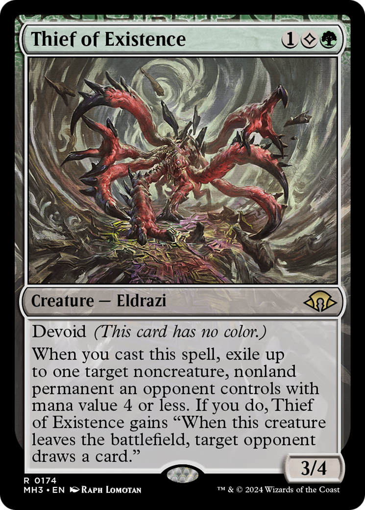 Thief of Existence (MH3-174) - : (devoid) Foil