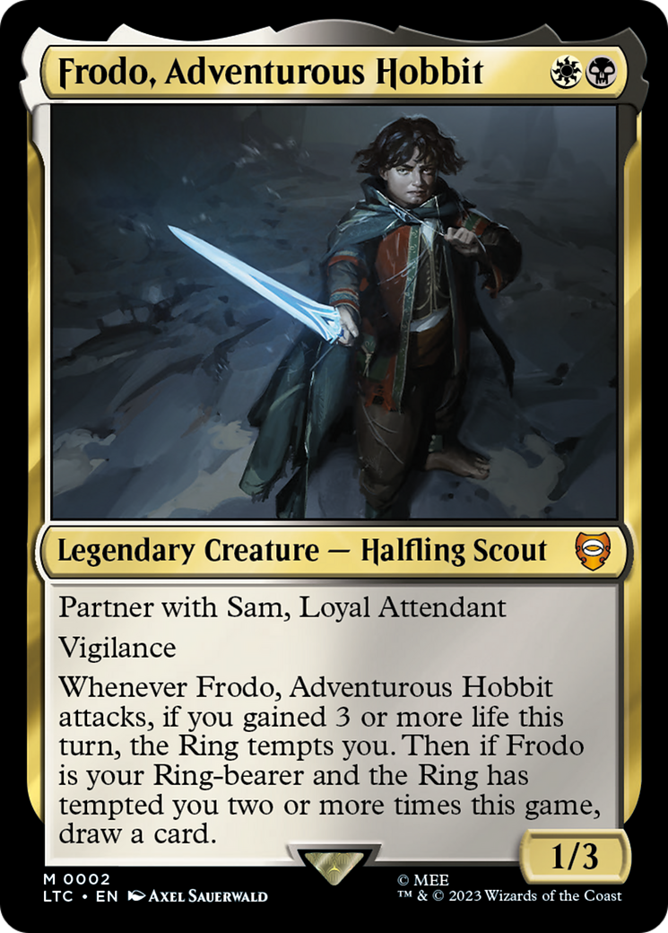 Frodo, Adventurous Hobbit (LTC-002) -  Foil