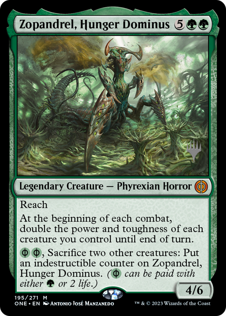 Zopandrel, Hunger Dominus (PPONE-195P) -  Foil