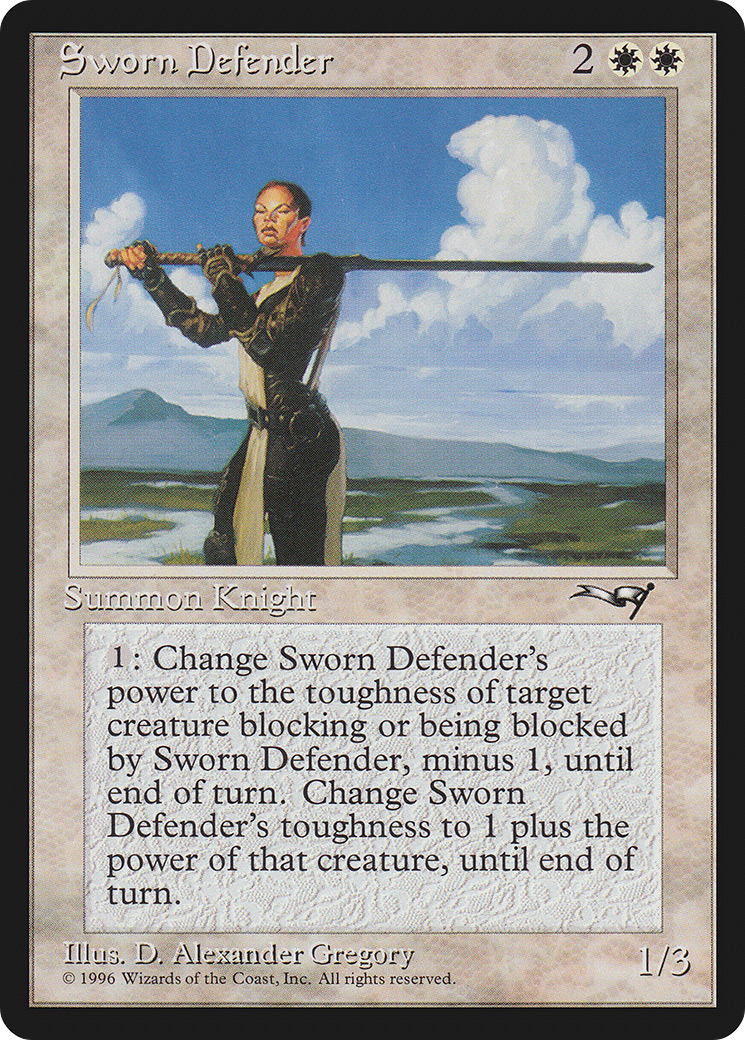 Sworn Defender (ALL-019) -