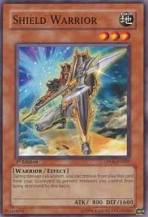 Shield Warrior (DP08-EN007) - Duelist Pack 8: Yusei Fudo 1st Edition