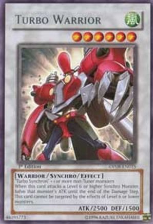 Turbo Warrior (DP08-EN015) - Duelist Pack 8: Yusei Fudo 1st Edition