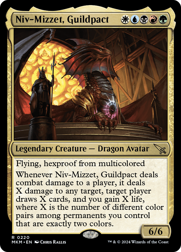 Niv-Mizzet, Guildpact (MKM-220) -  Foil