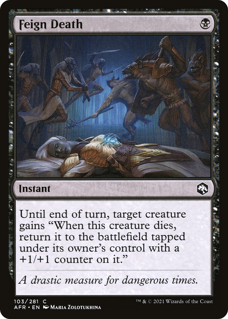 Feign Death (AFR-103) -  Foil