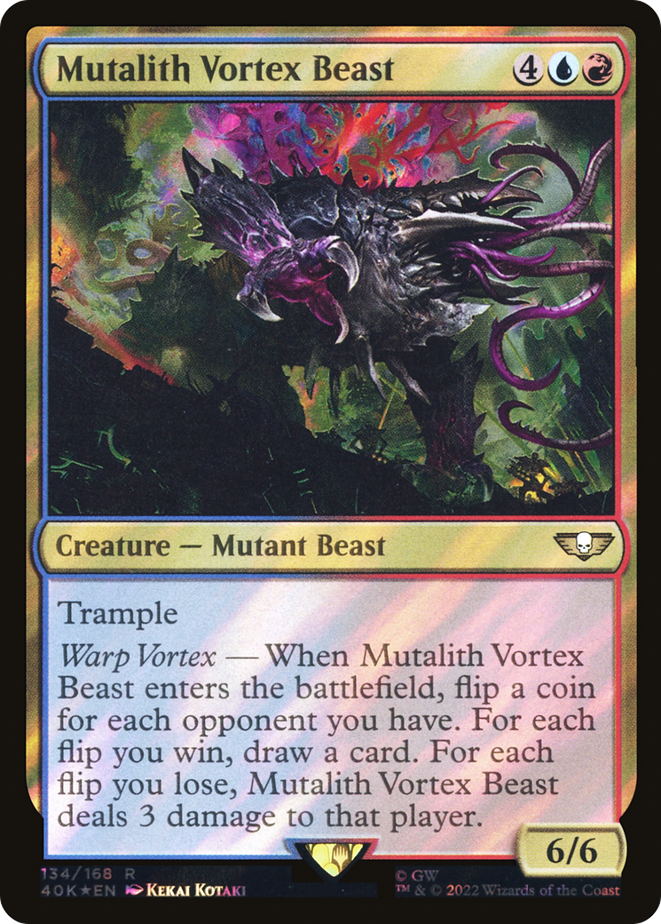 Mutalith Vortex Beast (40K-134★) -  Foil