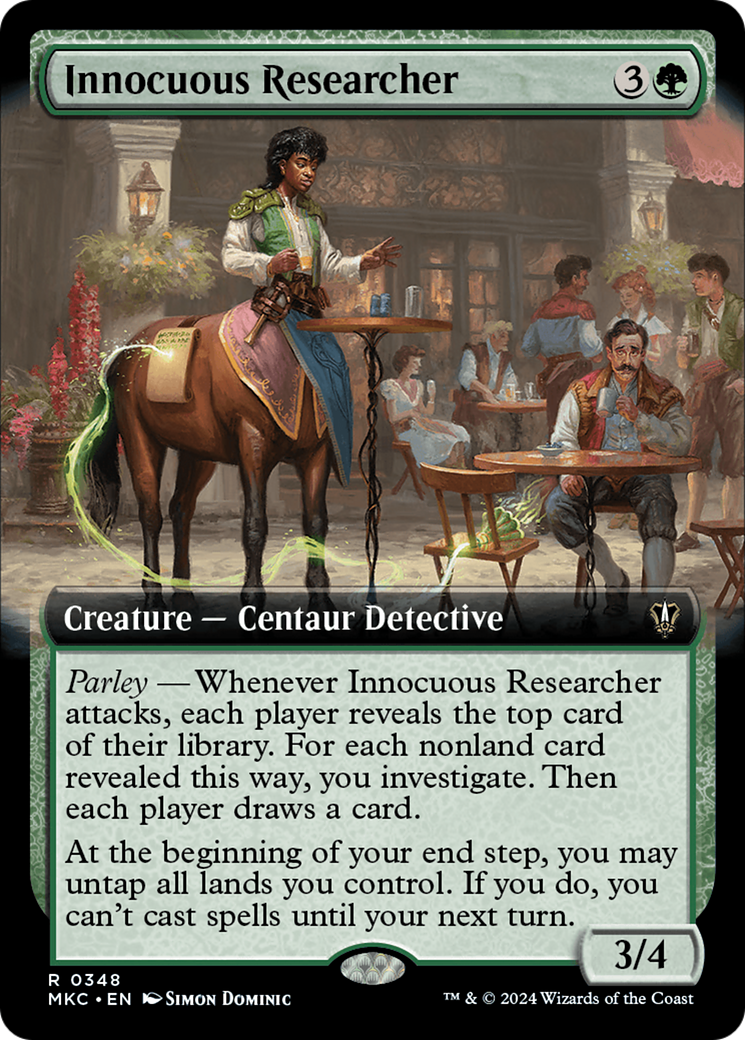 Innocuous Researcher (MKC-348) - : (Extended Art)