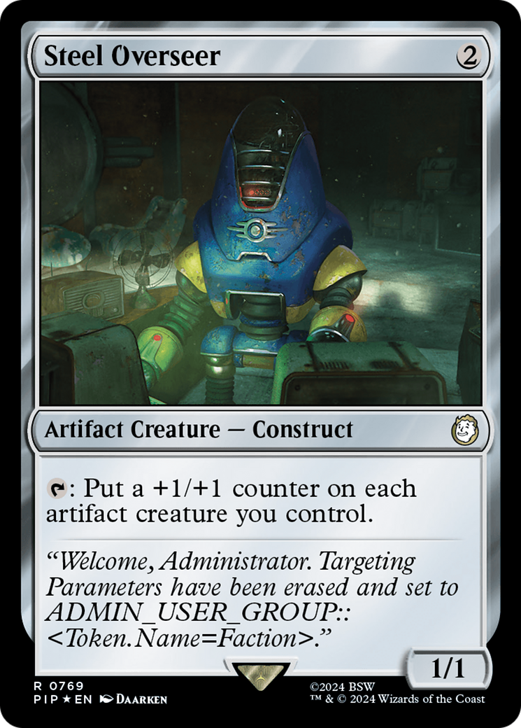 Steel Overseer (PIP-769) -  Foil