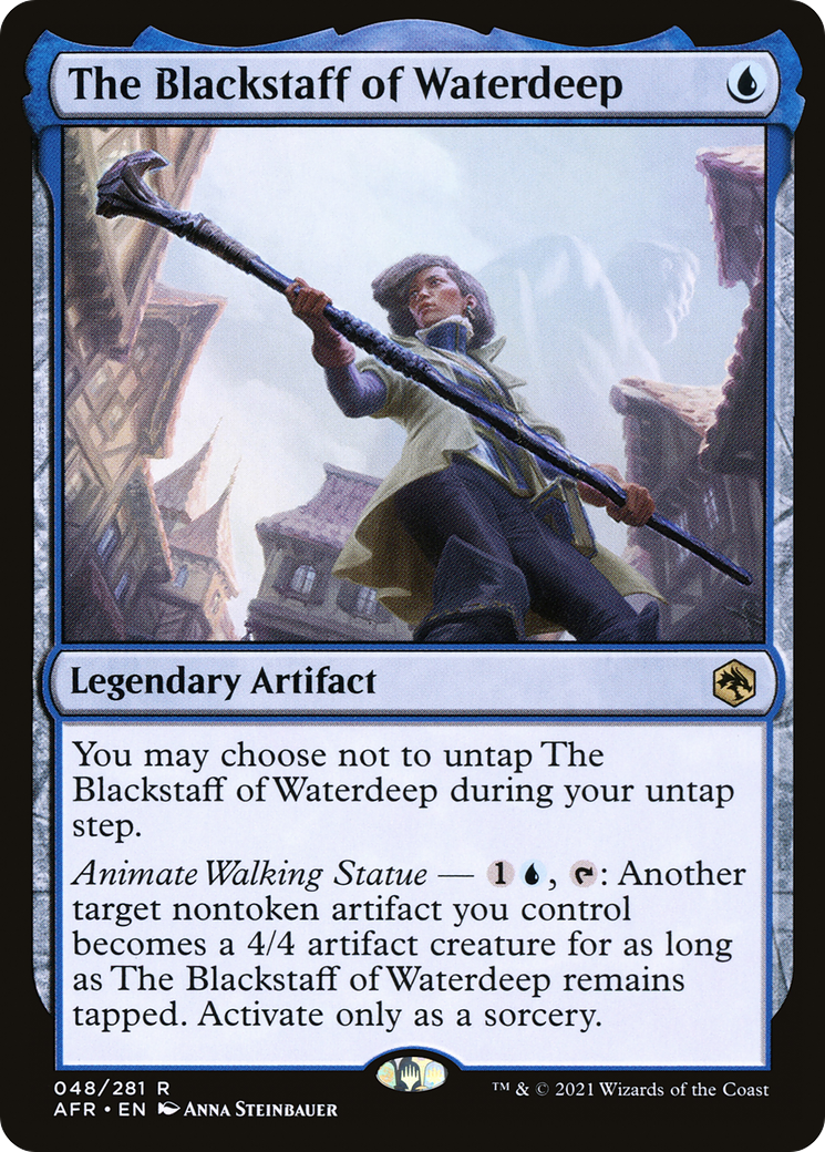 The Blackstaff of Waterdeep (AFR-048) -  Foil