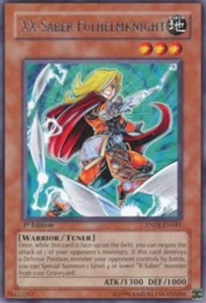 XX-Saber Fulhelmknight (ANPR-EN081) - Ancient Prophecy 1st Edition