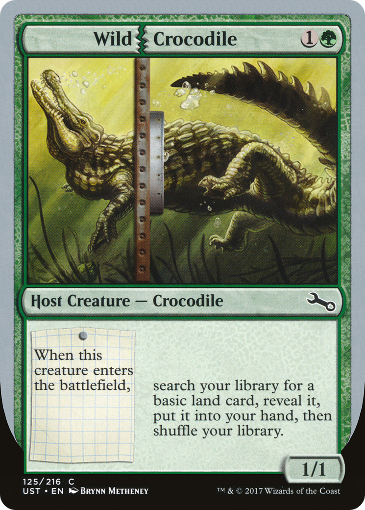 Wild Crocodile (UST-125) -  Foil