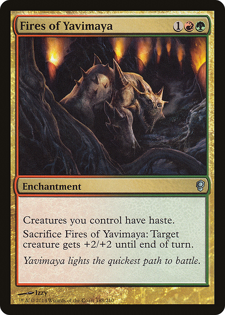 Fires of Yavimaya (CNS-188) -  Foil