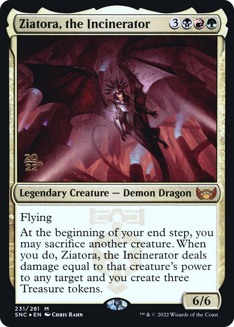 Ziatora, the Incinerator (PRE-231S) -  Foil