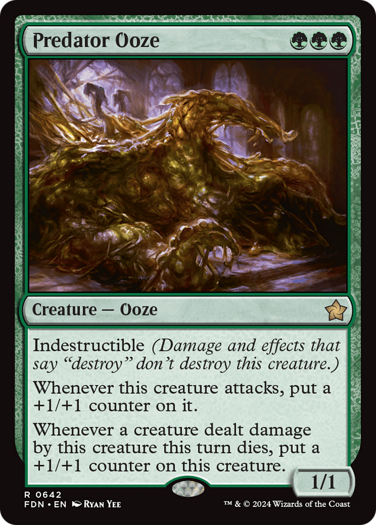 Predator Ooze (FDN-642) -