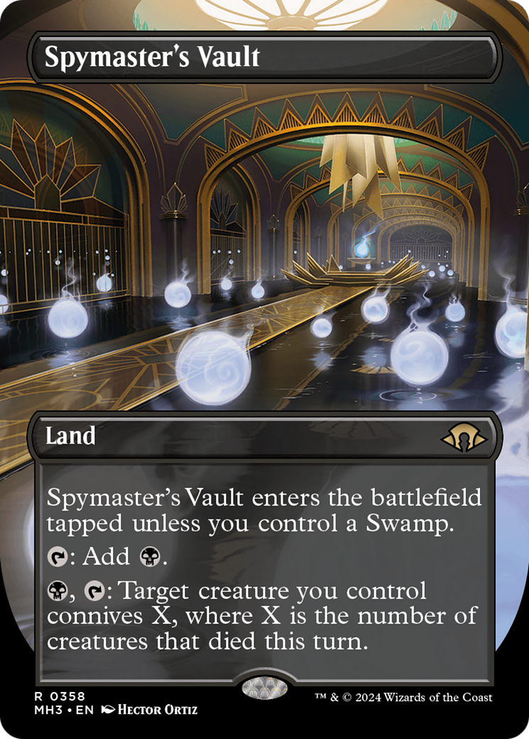 Spymaster's Vault (MH3-358) -  (Borderless)