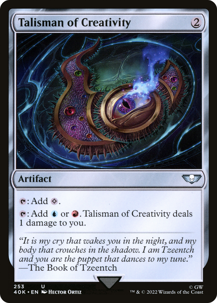 Talisman of Creativity (40K-253) -