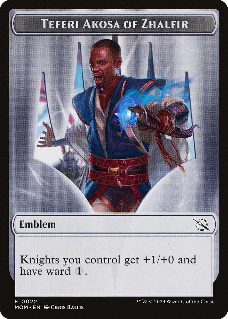 Teferi Akosa of Zhalfir Emblem (TMOM-022) -