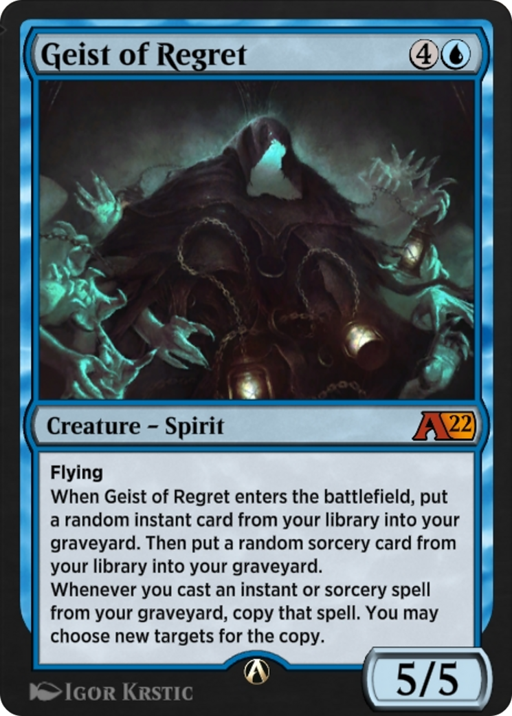 Geist of Regret (Y22-016) -