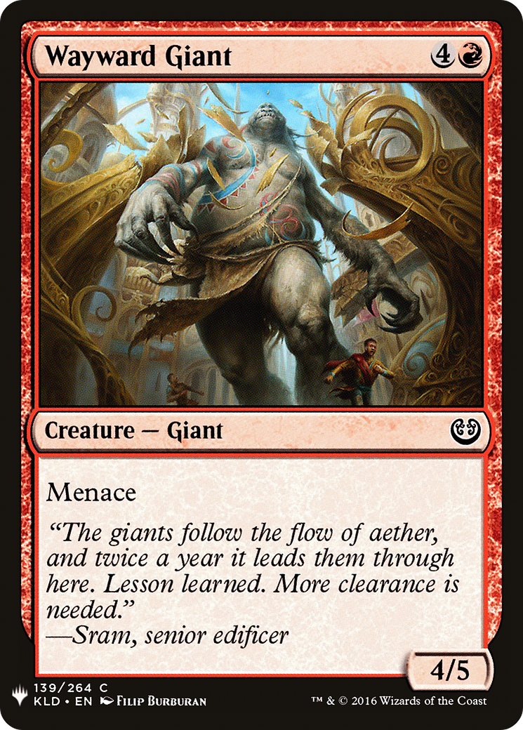 Wayward Giant (LIST-KLD-139) -