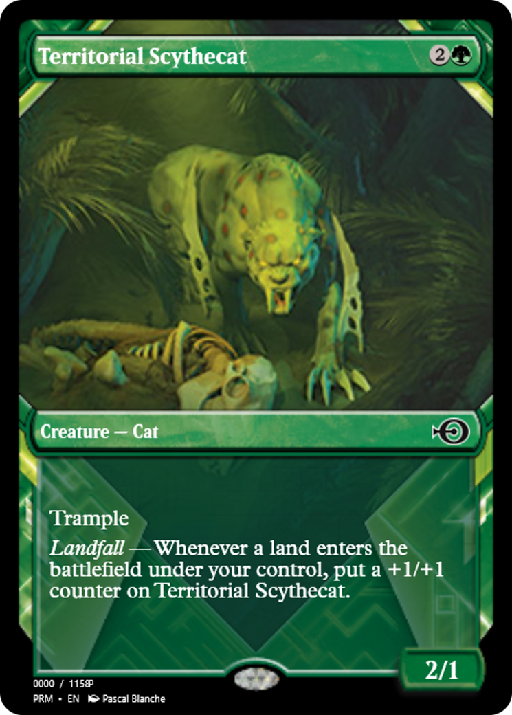 Territorial Scythecat (PRM-83704) -  Foil