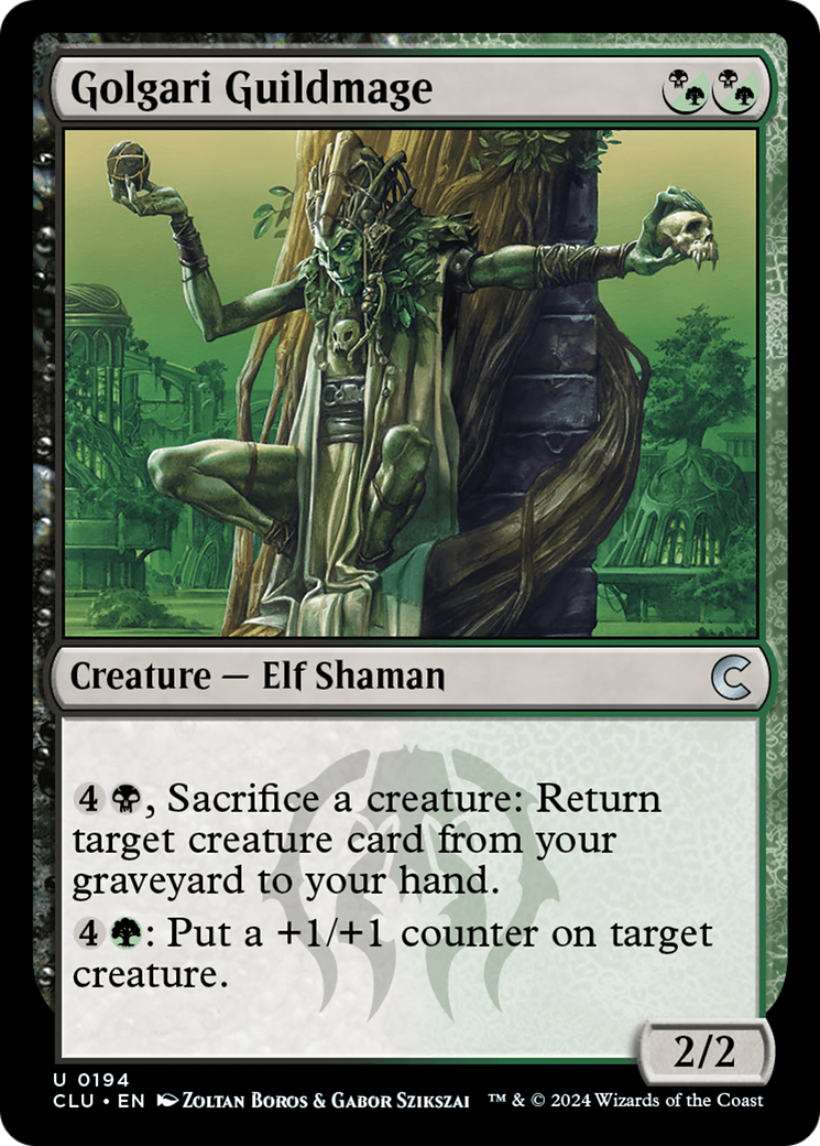 Golgari Guildmage (CLU-194) -