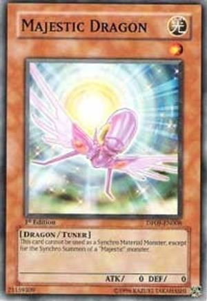 Majestic Dragon (DP09-EN008) - Duelist Pack 9: Yusei 2 1st Edition