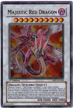 Majestic Red Dragon (ABPF-EN040) - Absolute Powerforce 1st Edition