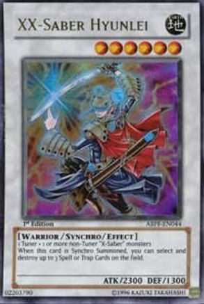 XX-Saber Hyunlei (ABPF-EN044) - Absolute Powerforce 1st Edition