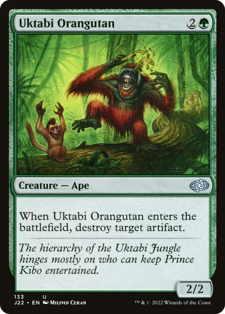 Uktabi Orangutan (J22-133) -