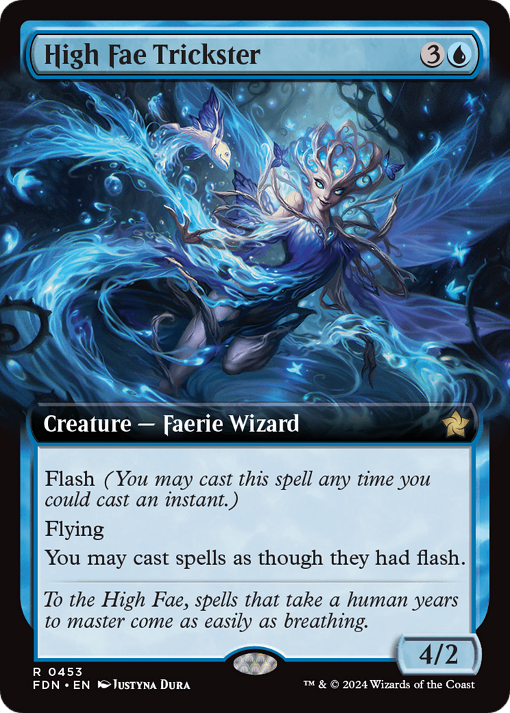 High Fae Trickster (FDN-453) - : (Extended Art) Foil