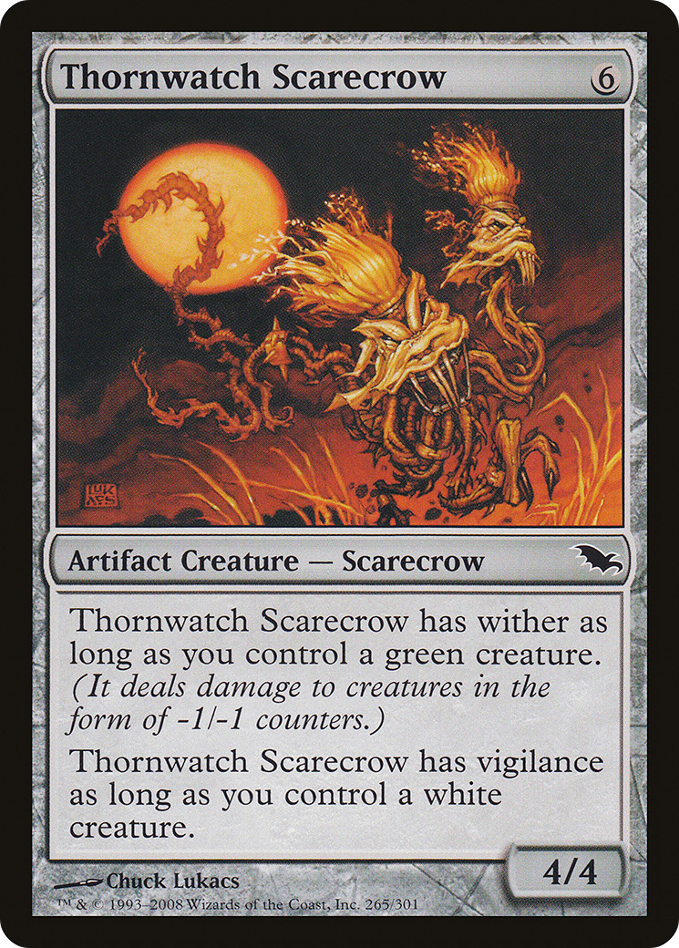 Thornwatch Scarecrow (SHM-265) -  Foil