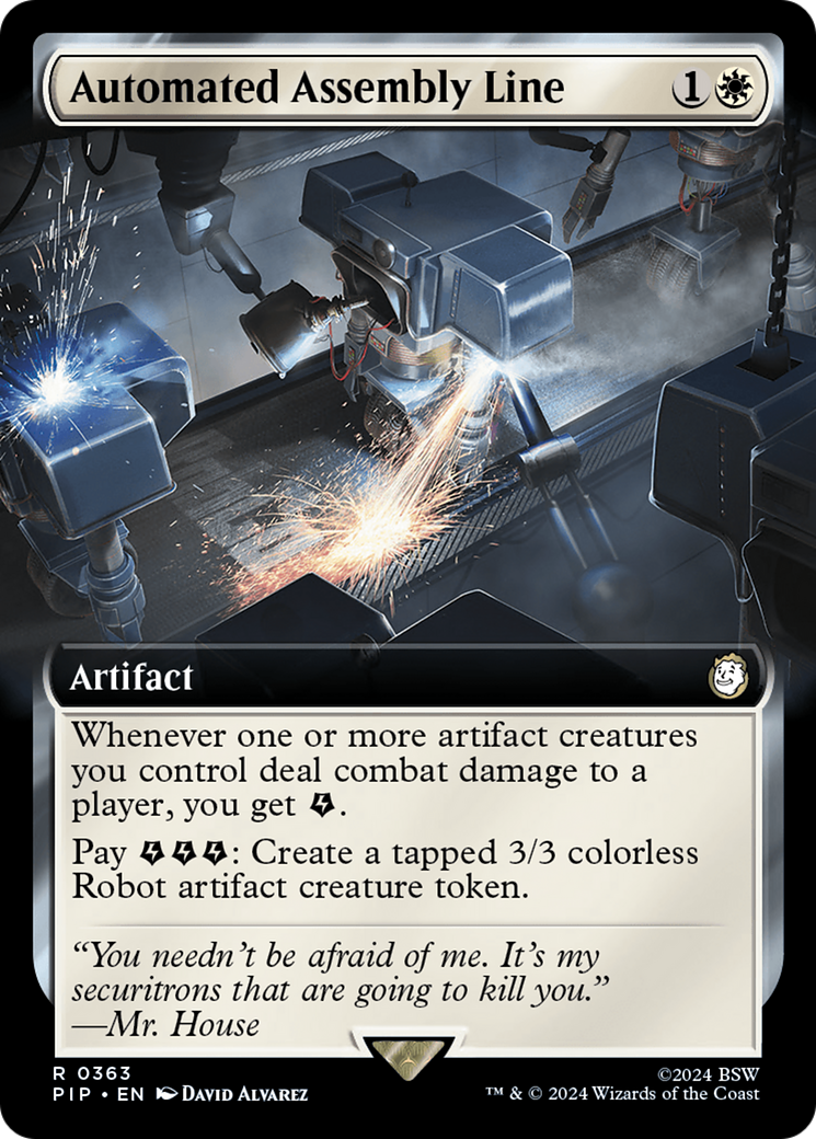 Automated Assembly Line (PIP-363) - : (Extended Art) Foil