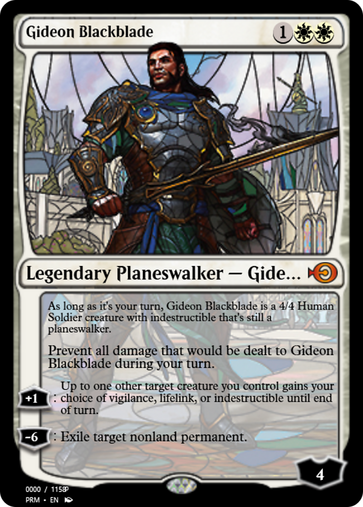 Gideon Blackblade (PRM-78019) -