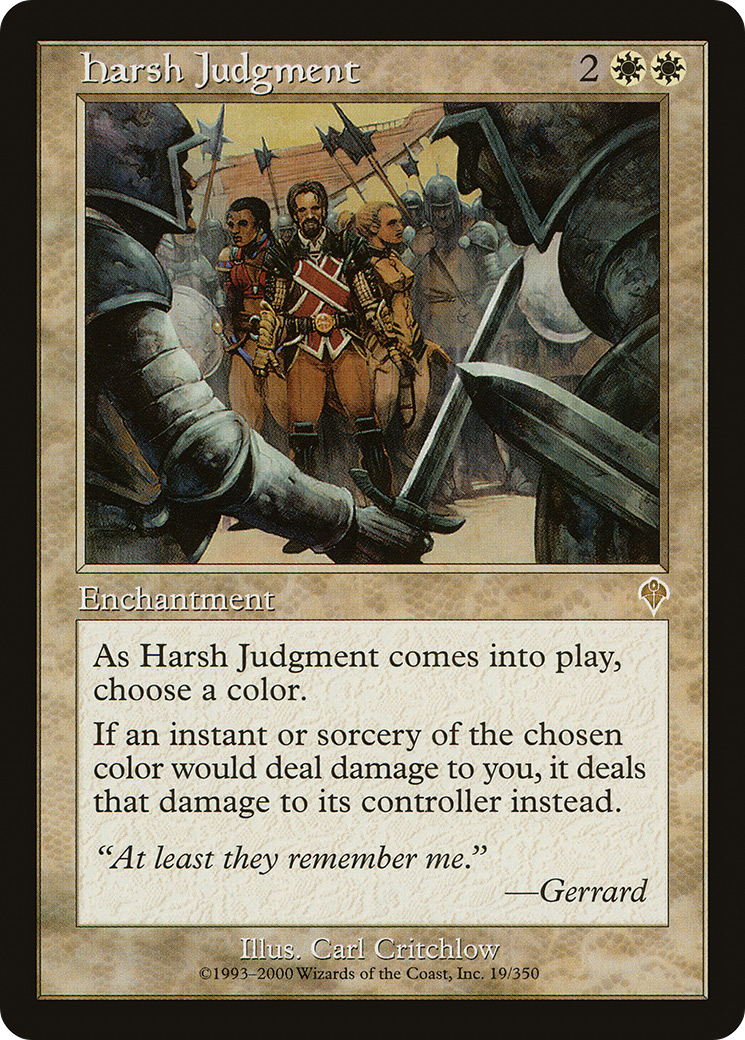 Harsh Judgment (INV-019) -