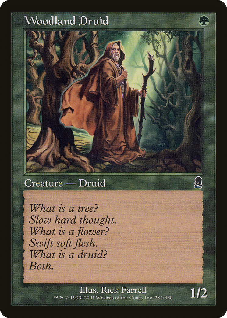 Woodland Druid (ODY-284) -  Foil