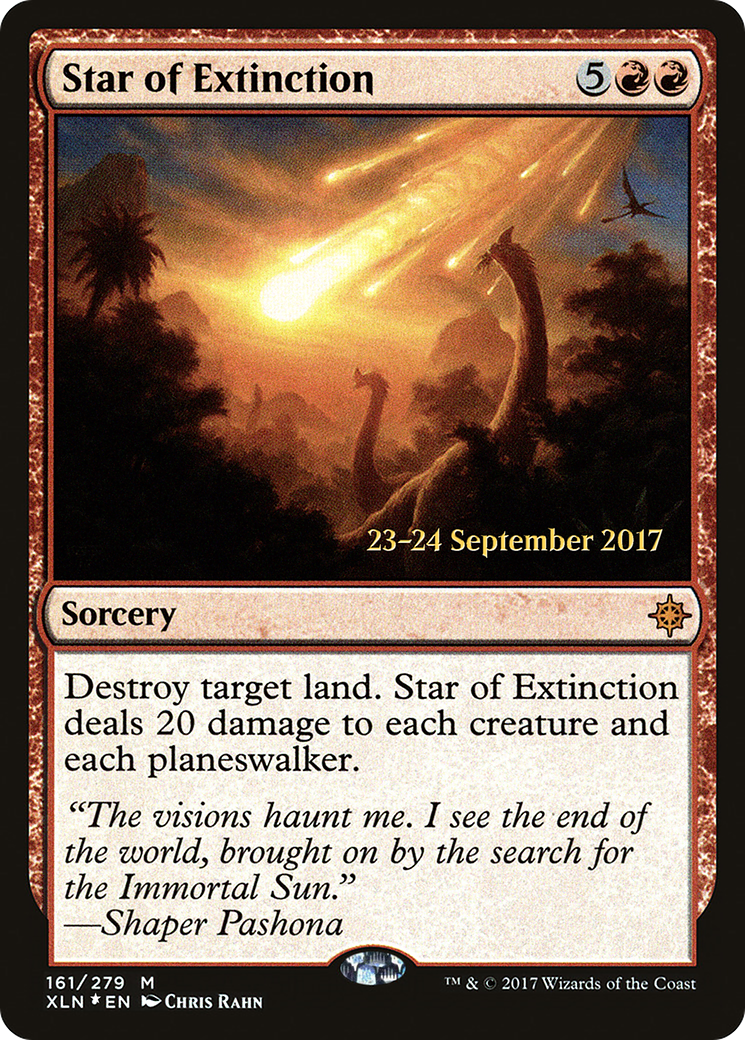 Star of Extinction (PRE-161S) -  Foil