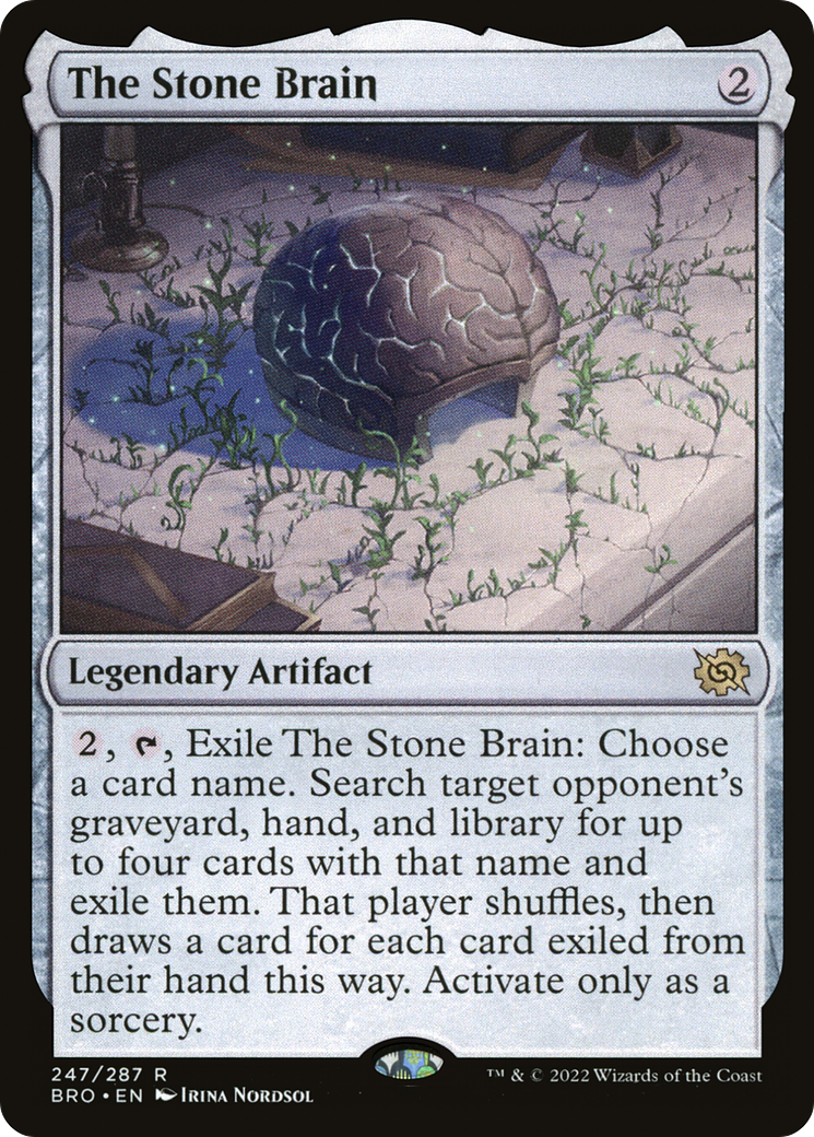 The Stone Brain (BRO-247) -  Foil