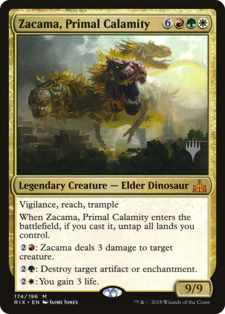 Zacama, Primal Calamity (PPM20-174P) -  Foil