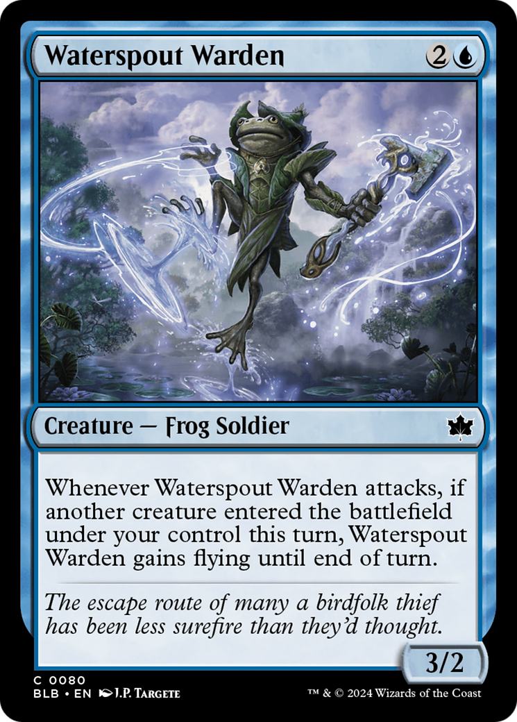 Waterspout Warden (BLB-080) -  Foil