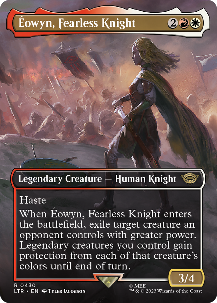 Éowyn, Fearless Knight (LTR-430) -  (Borderless)