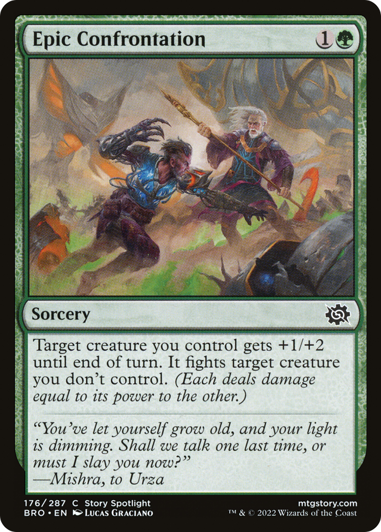 Epic Confrontation (BRO-176) -  Foil