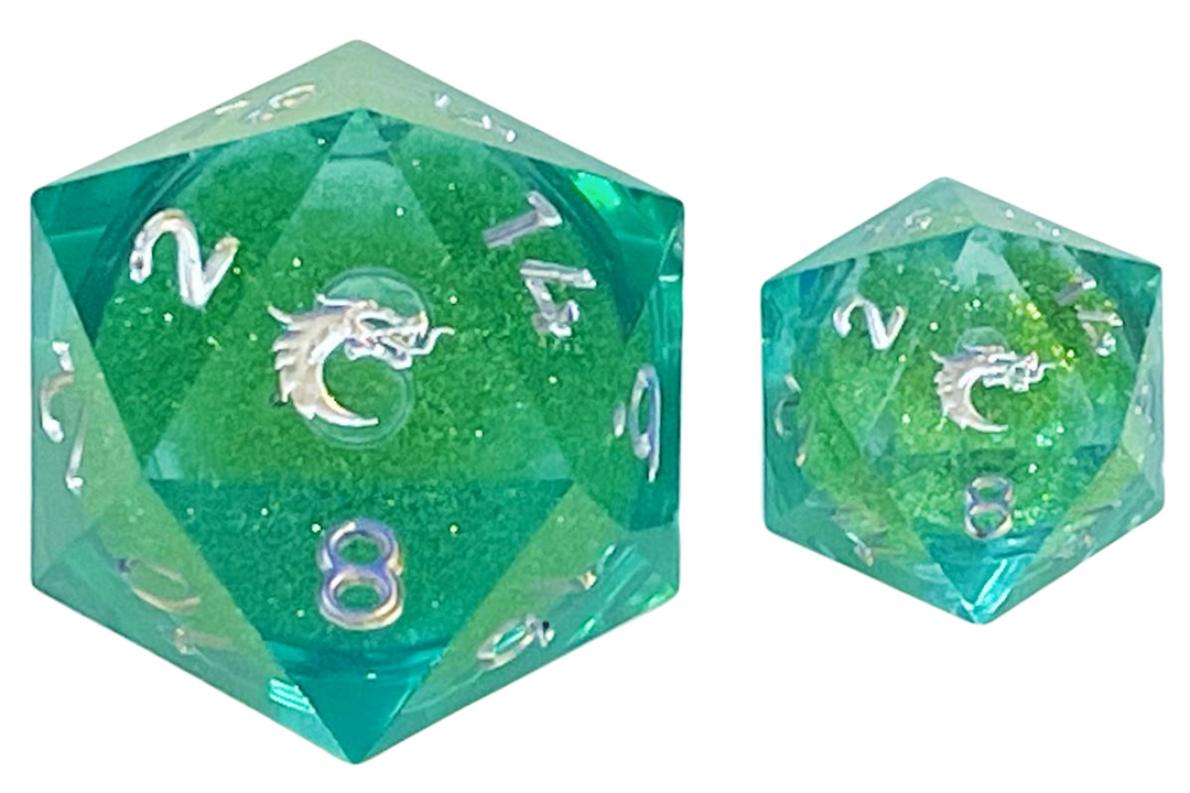 Sharp Edged 35mm D20: Liquid Infused - Emerald Fury